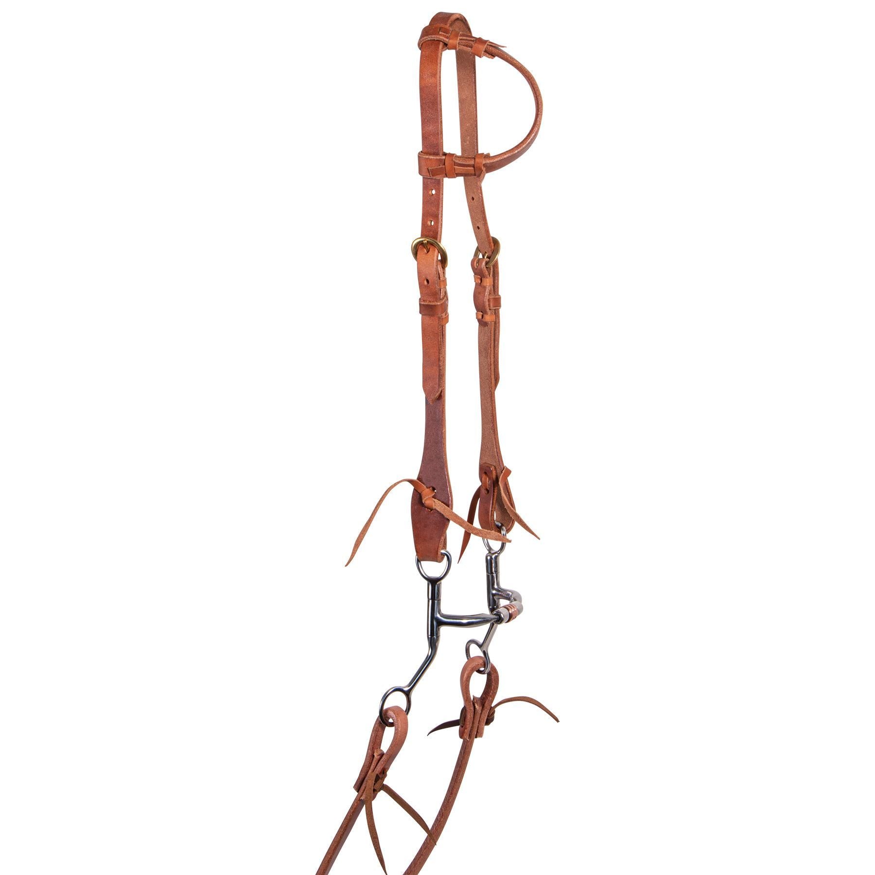 Schneiders® Harness Leather One Ear Headstall