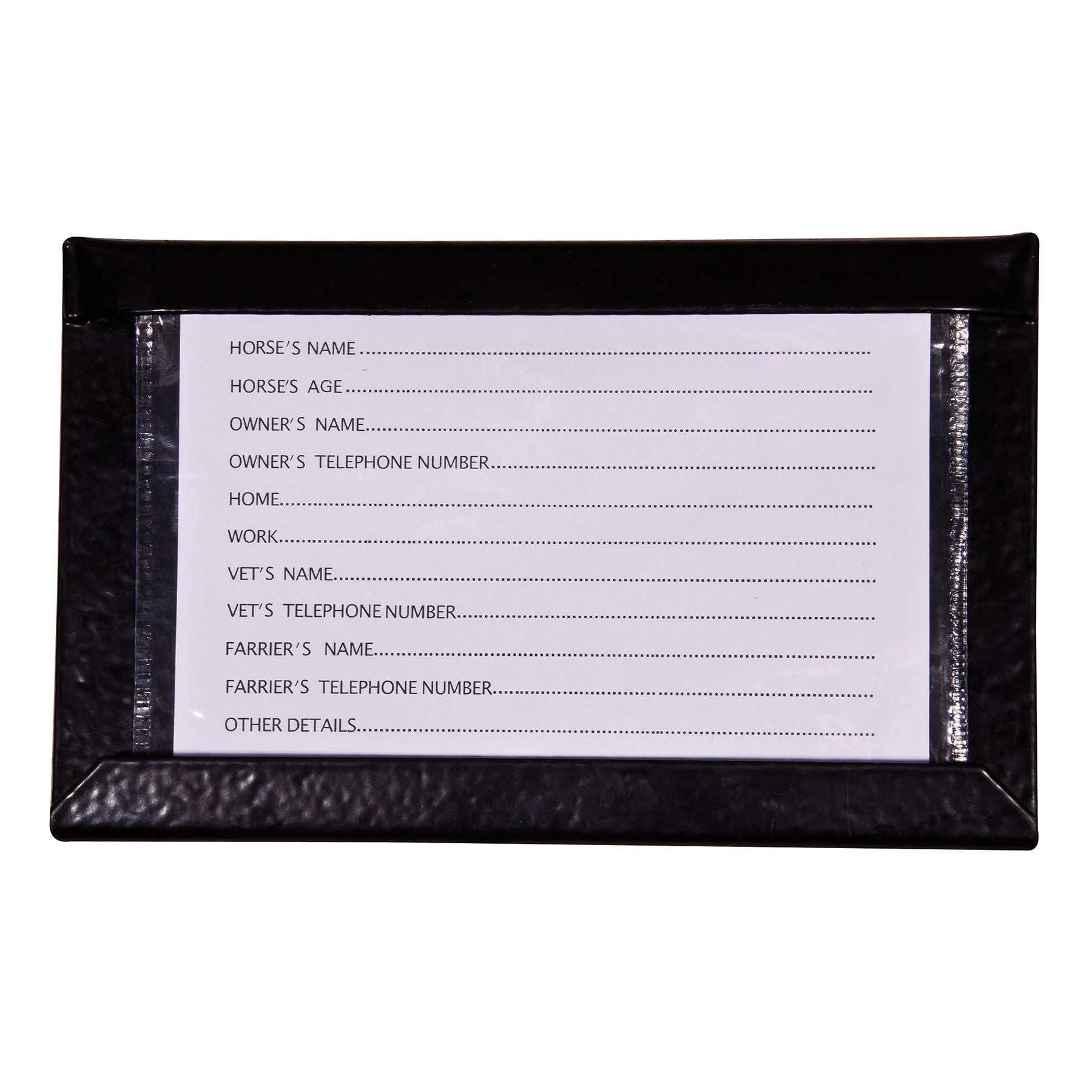 Dura-Tech® Stall Information Holder