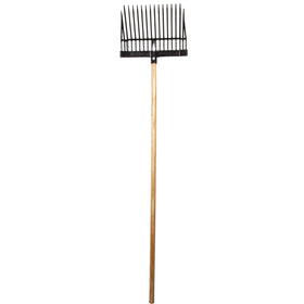 Dura-Tech® Platinum Manure Fork with Wooden Handle