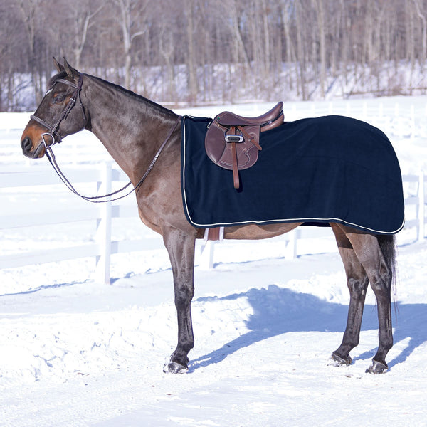 Dura-Tech® Polar Fleece Quarter Horse Sheet with Tan Braid