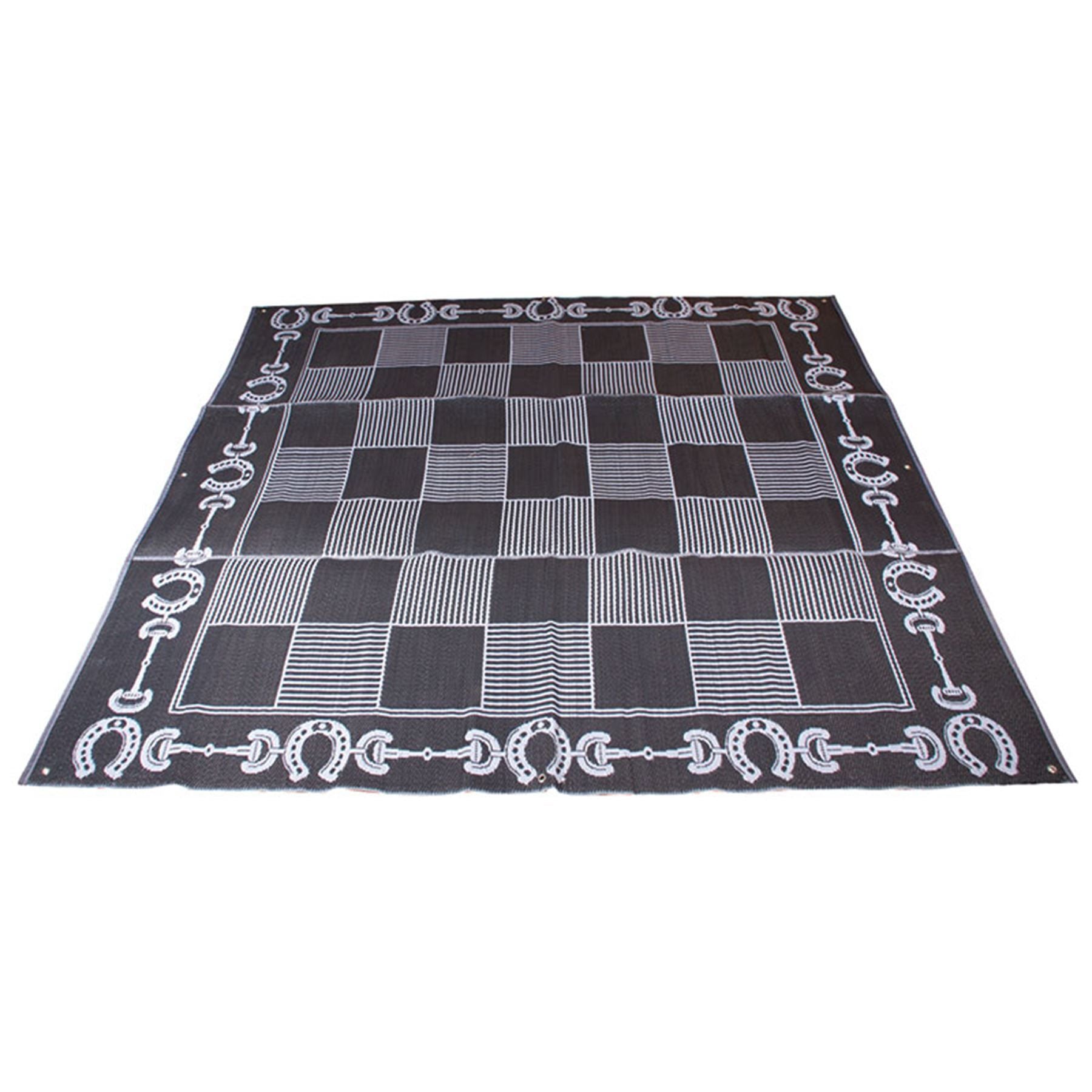 Stall Set-Up Mat - Horse Design 9'x9'