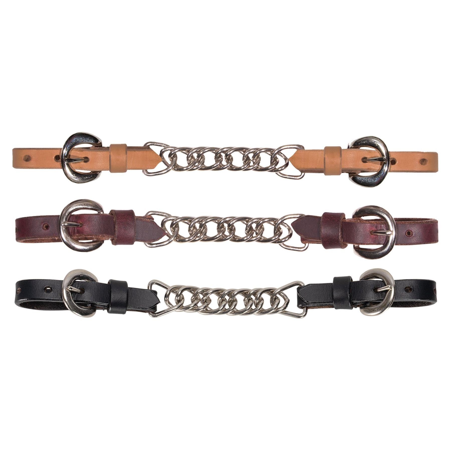 Schneiders® Harness Leather Curb Chain