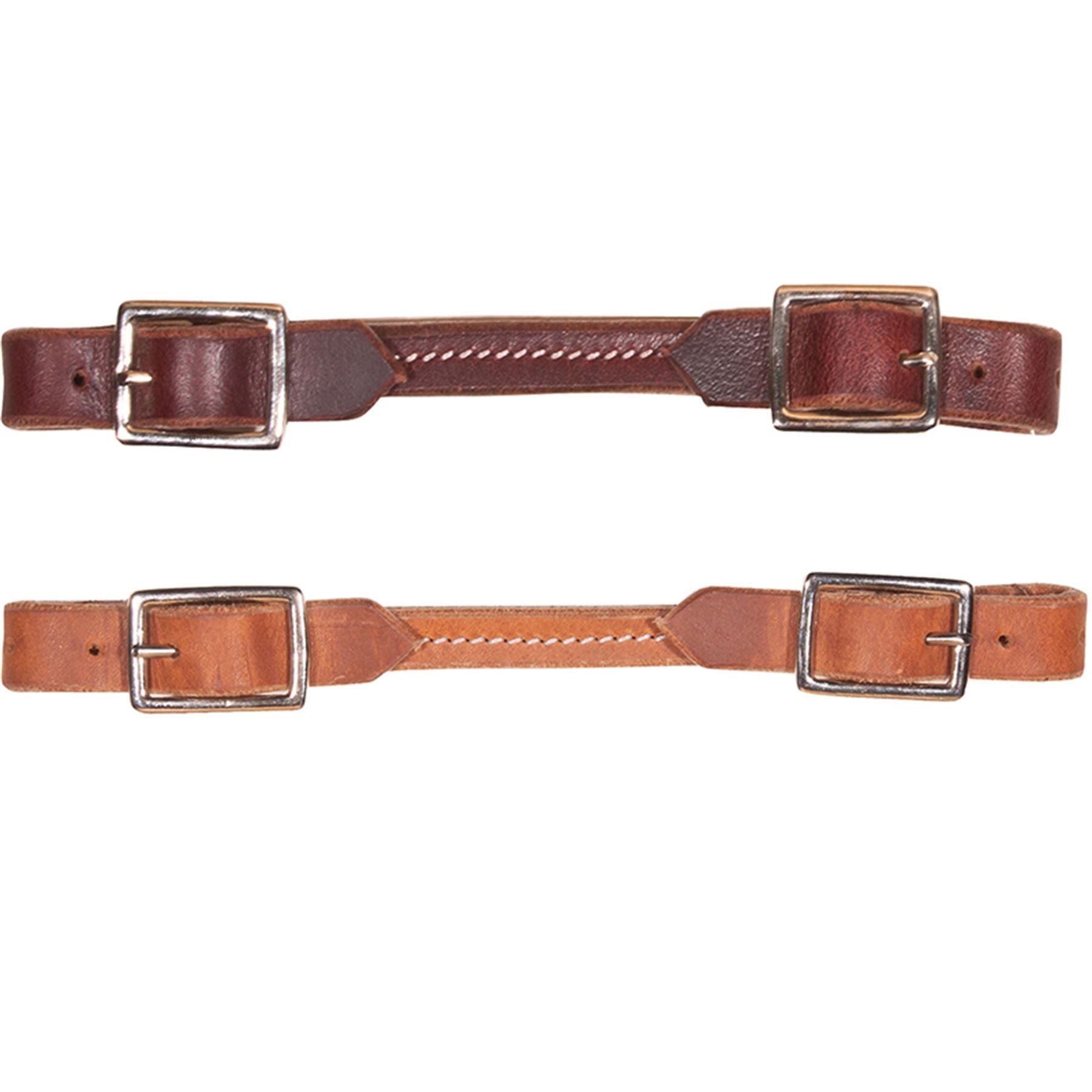 Schneiders® Harness Leather Square Buckle Curb Strap