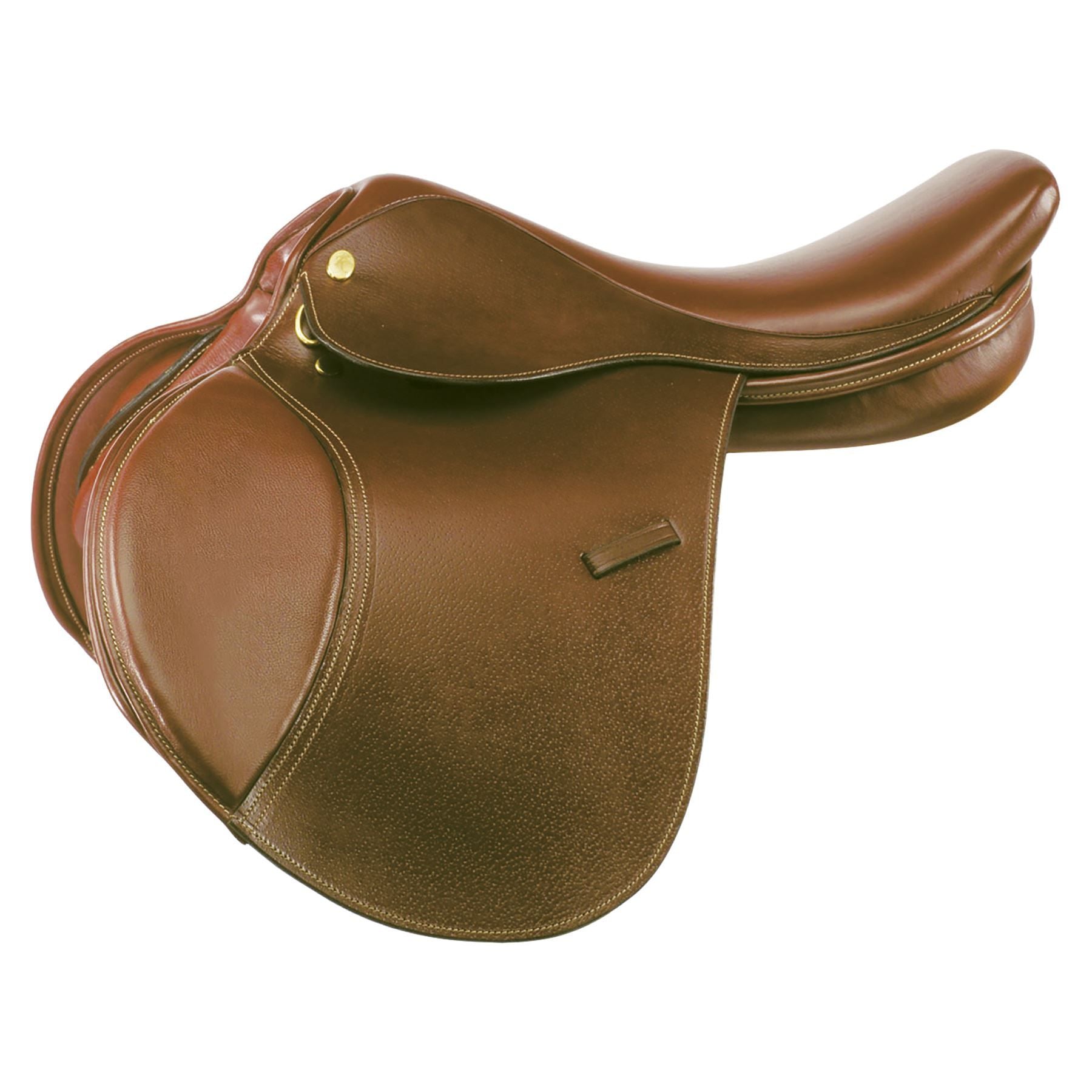 Childs Leather Close Contact Saddle - Thumbnail 2