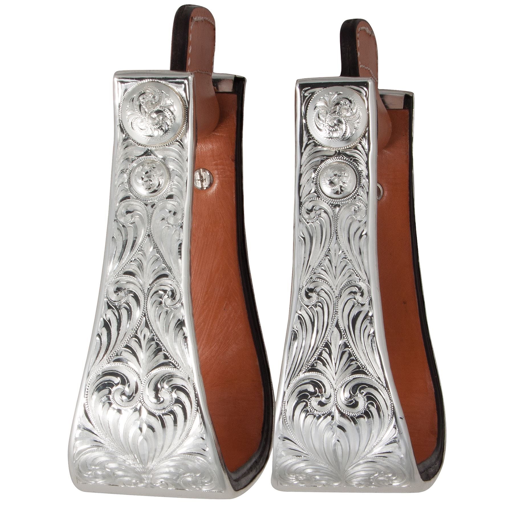 Billy Royal® Silver Show Stirrups