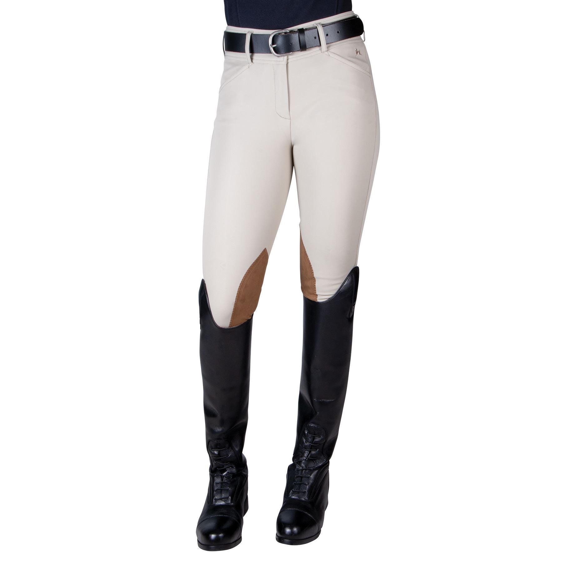 R.J. Classic Ladies Gulf Natural Rise Front Zip Breech