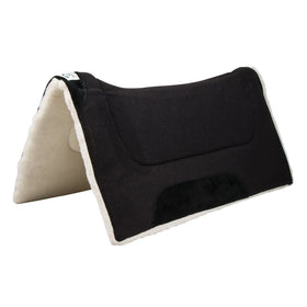 Diamond Wool Contour Comfort Cutter Western Saddle Pad