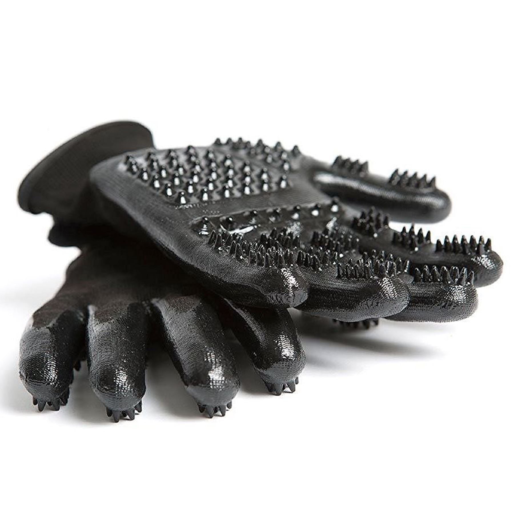 HandsOn Grooming Gloves, Small / Green