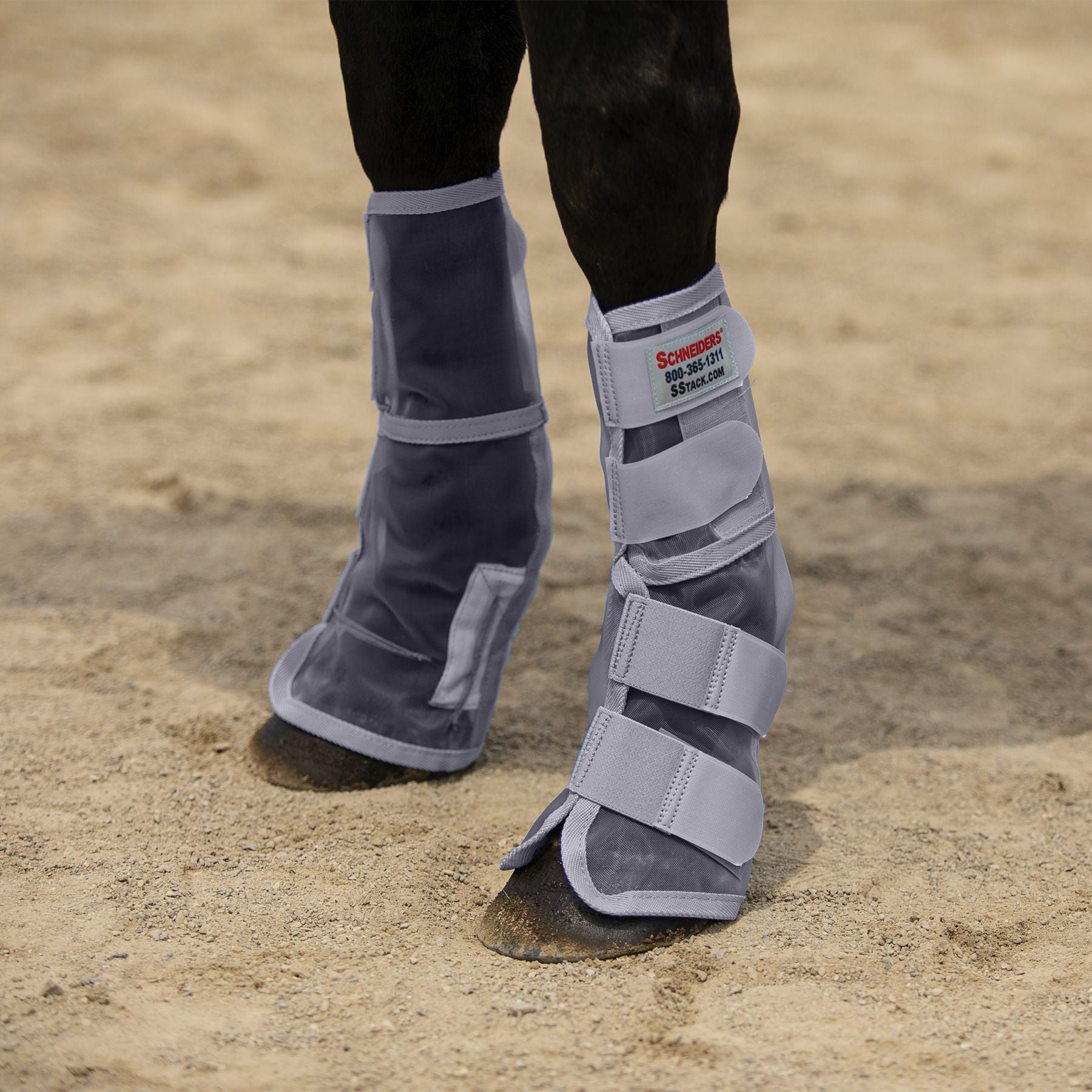 Mosquito Mesh Fitted Fly Boots - Set of 2
