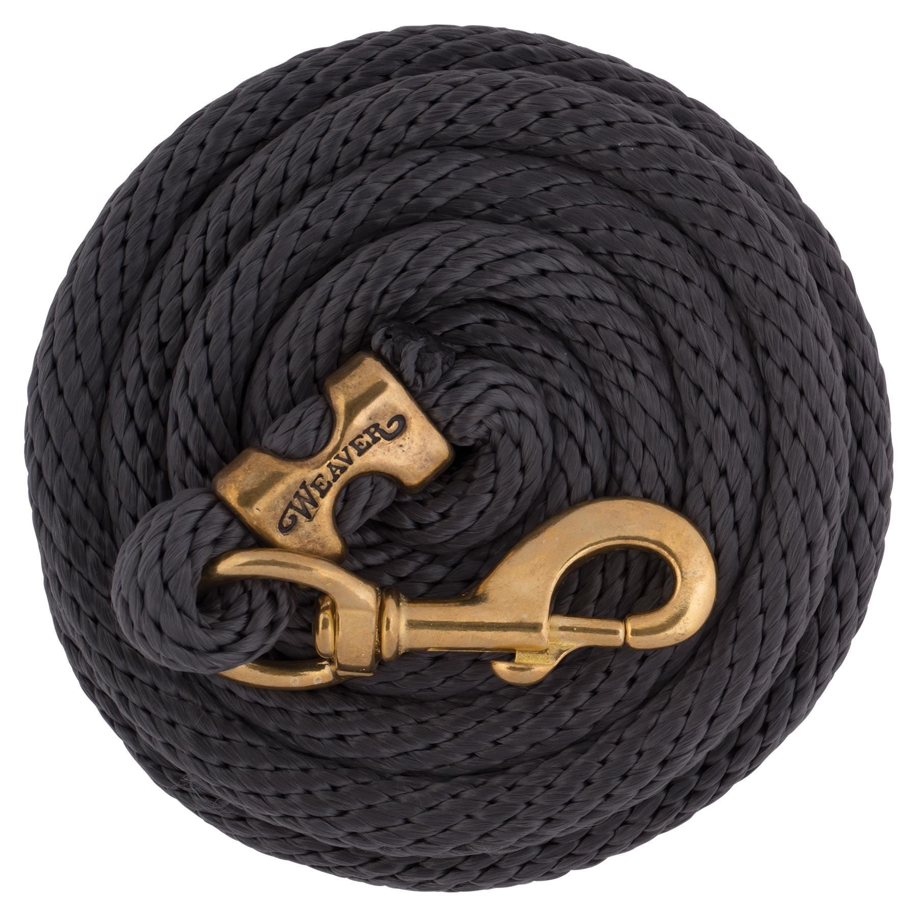 Weaver Poly Lead Rope with Solid Brass Snap