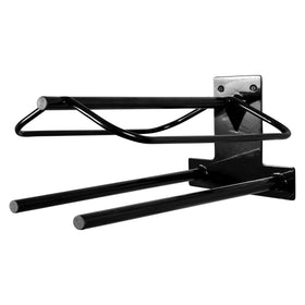 Easy-Up® Wall Mount Saddle Rack with Double Pad Bar