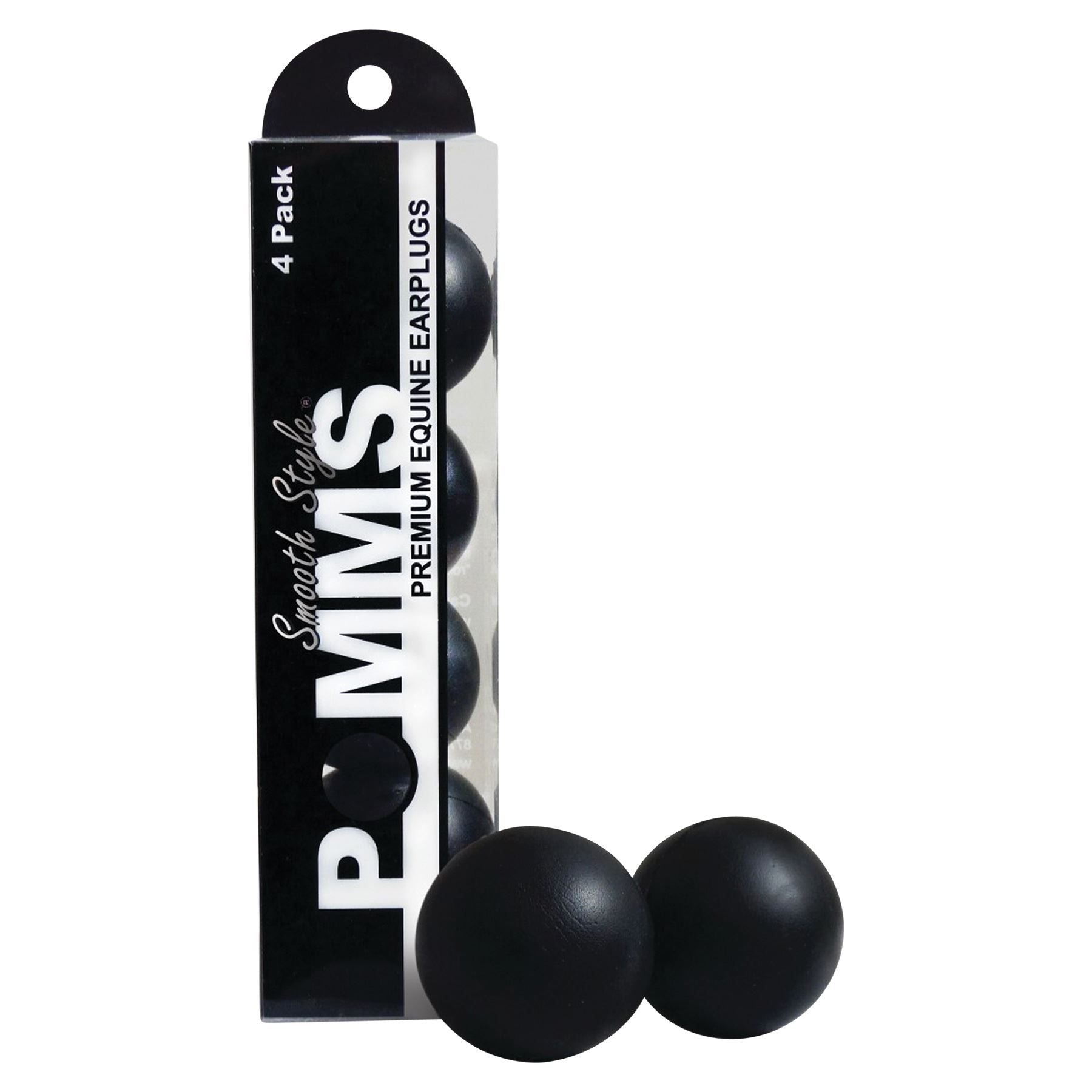 Pomms™ Premium Smooth Equine Earplugs - Pack of 4