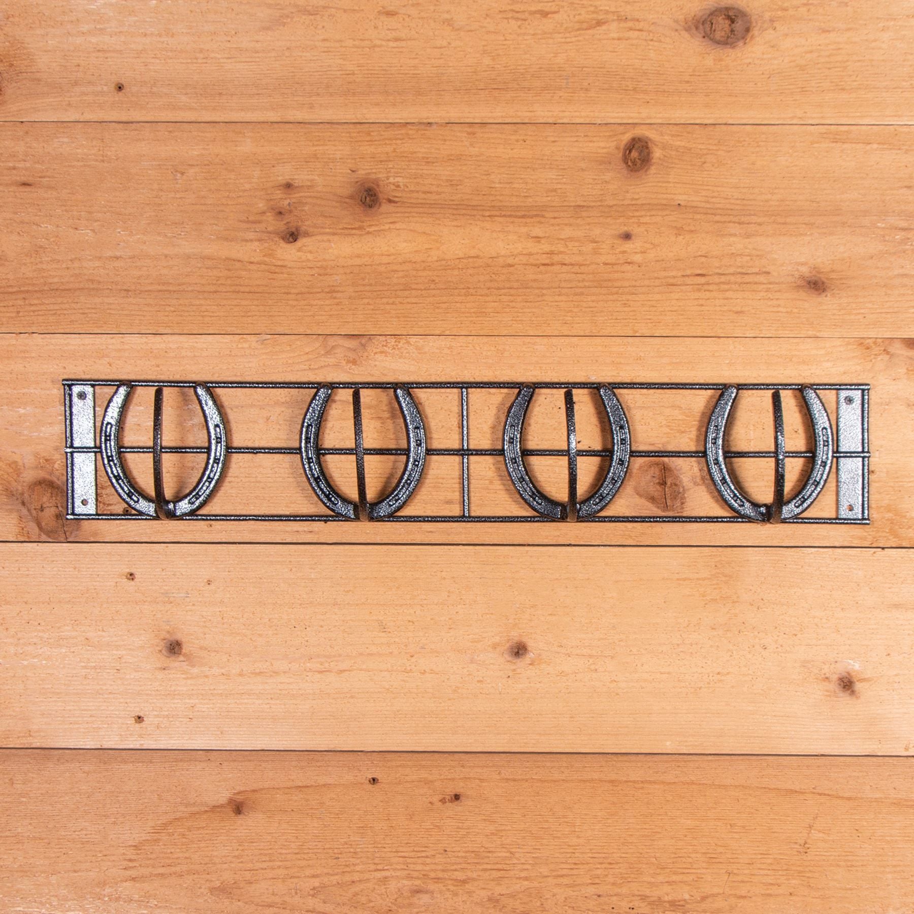Easy-Up® Pro Mountable 4 Horseshoe Tack Rack