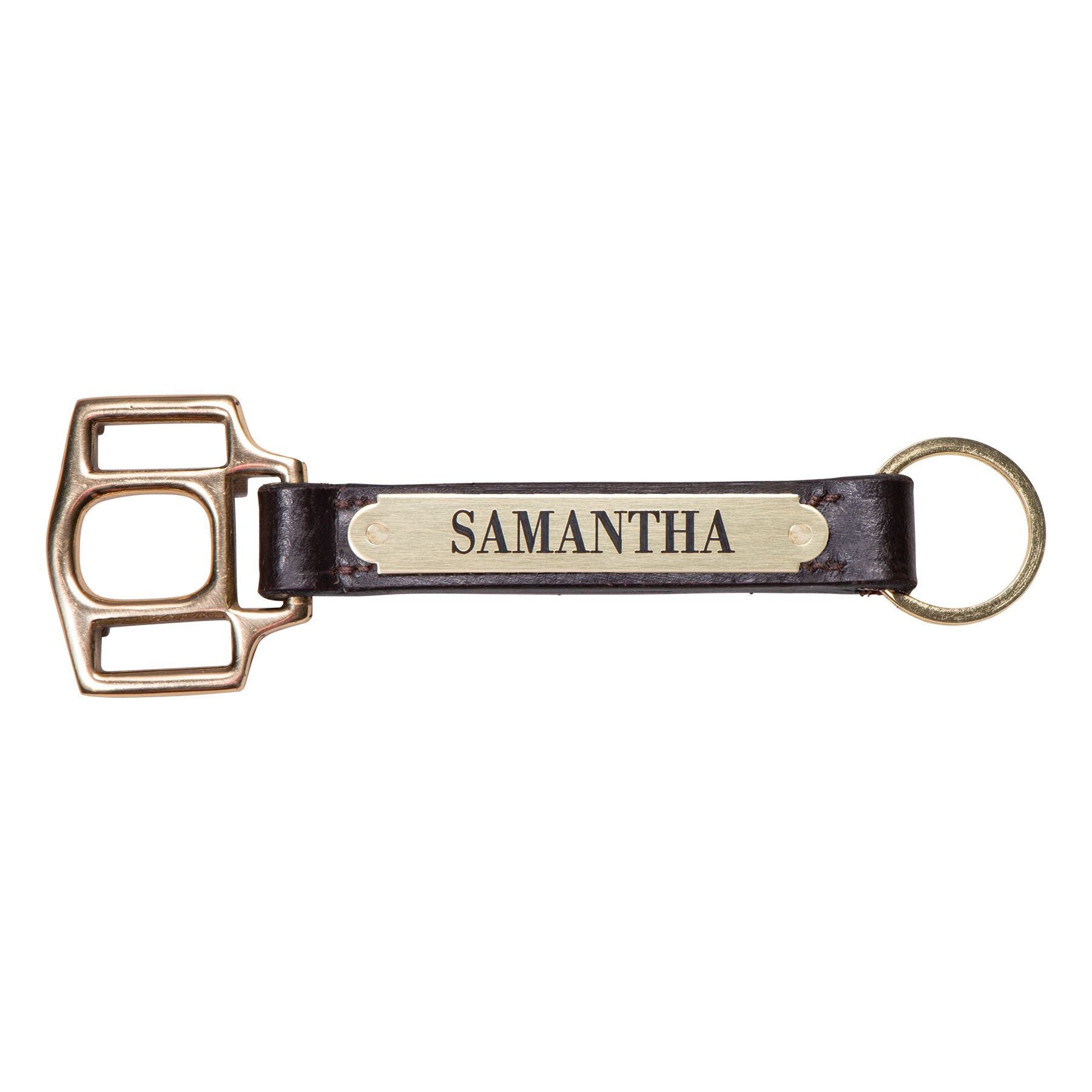 Leather Halter Key Ring