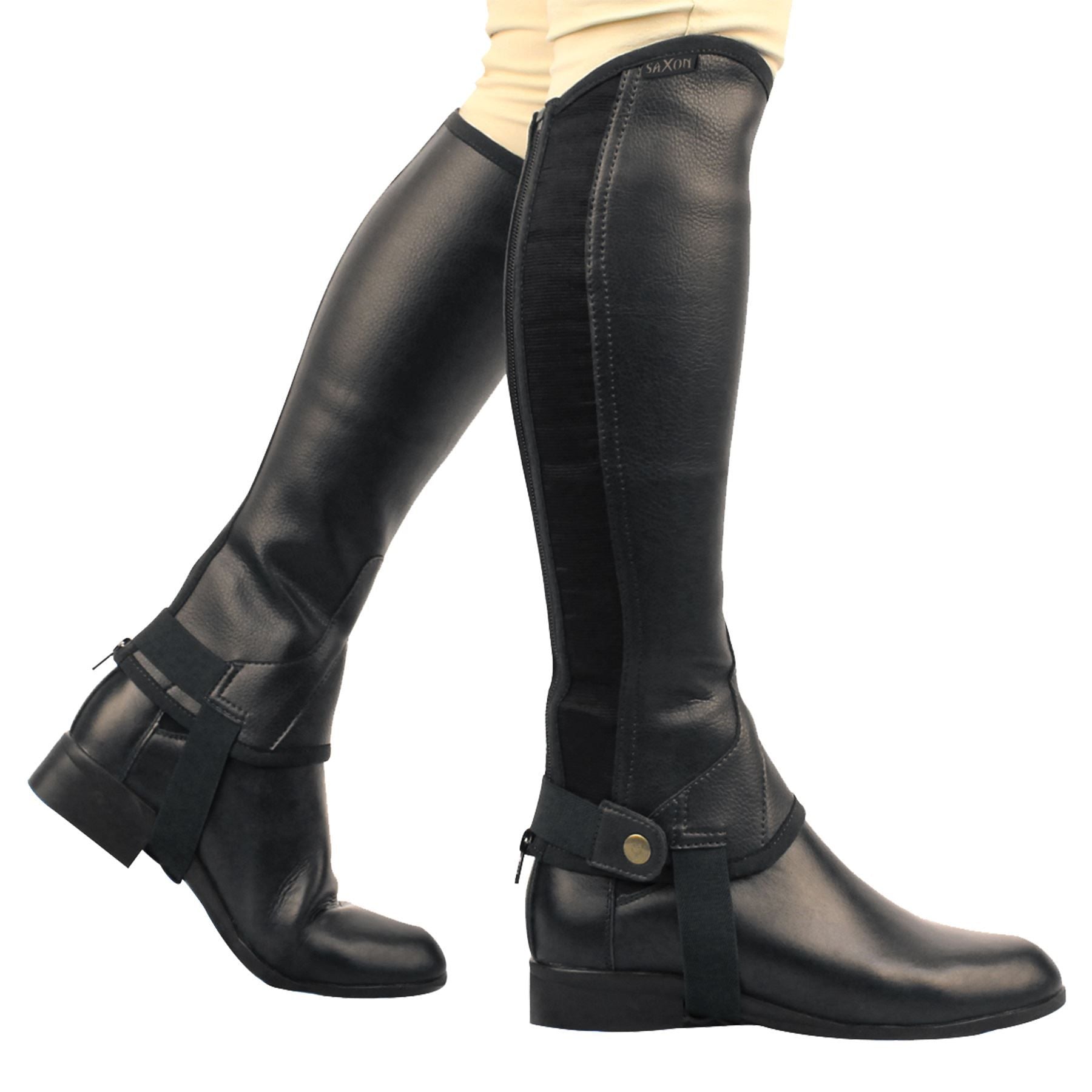Saxon Equileather Half Chap