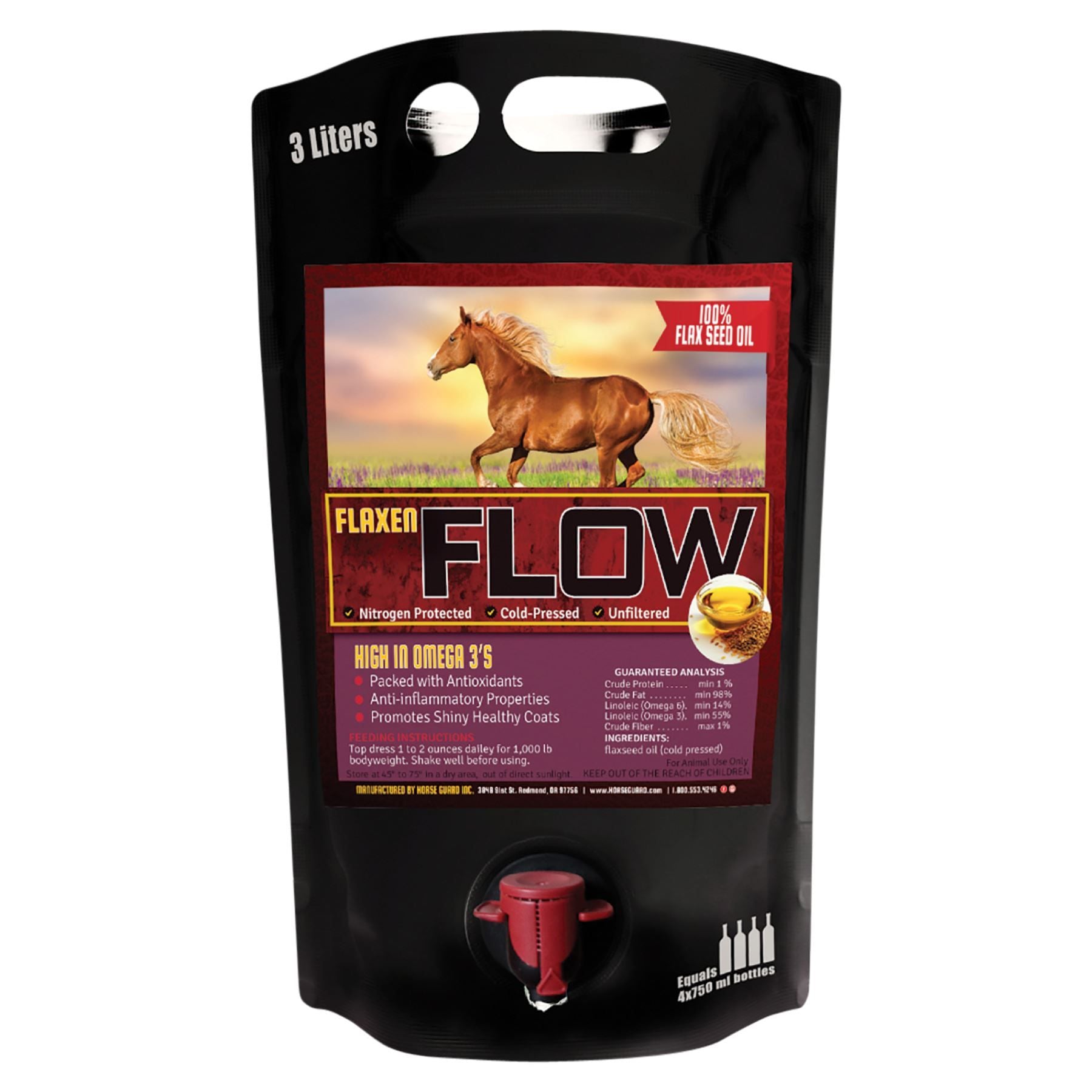 Horse Guard™ Flaxen Flow Flax Seed Oil