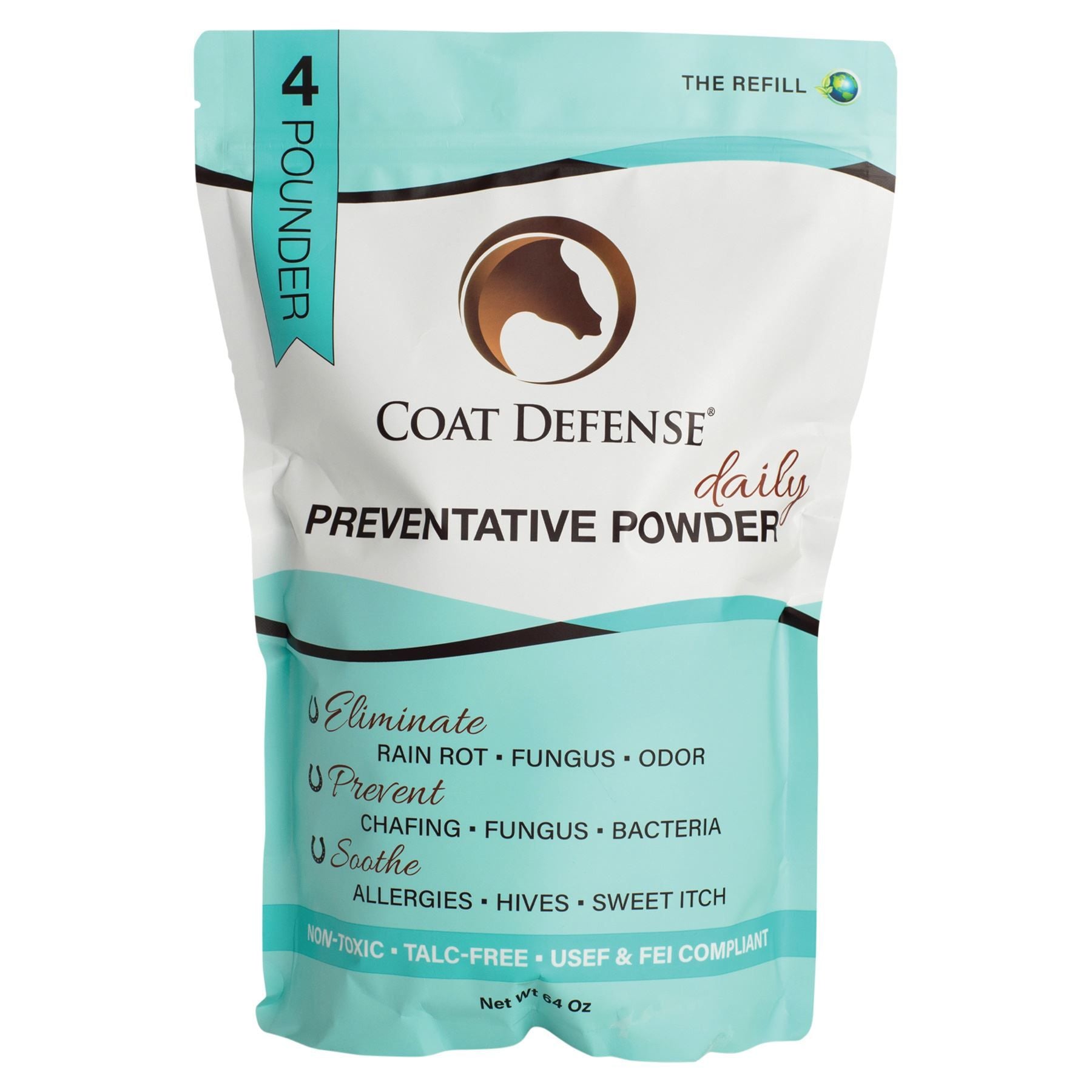 Coat Defense® Daily Preventive Powder Refill Bag - 64 Oz
