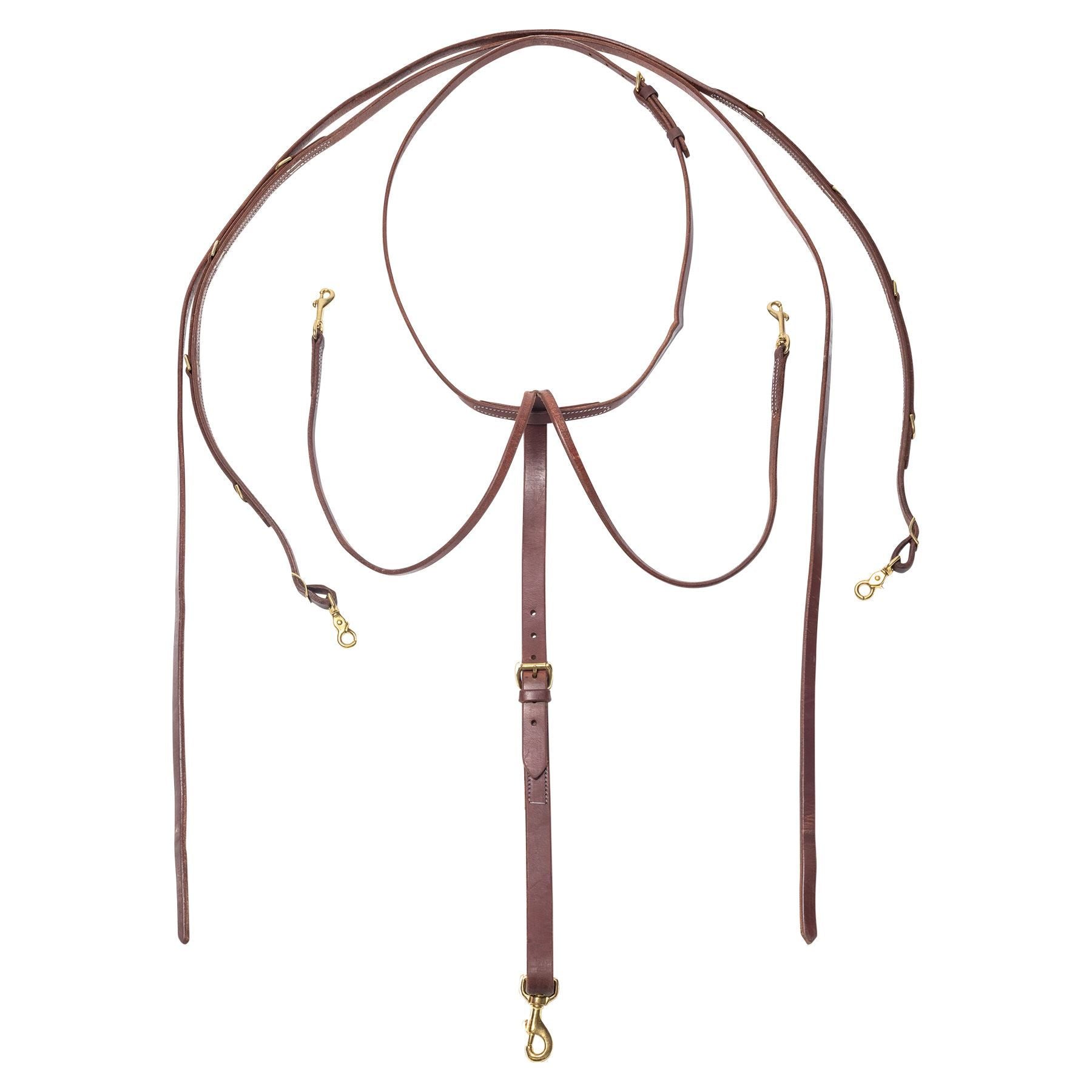 Billy Royal® All Leather Hermann Oak German Martingale