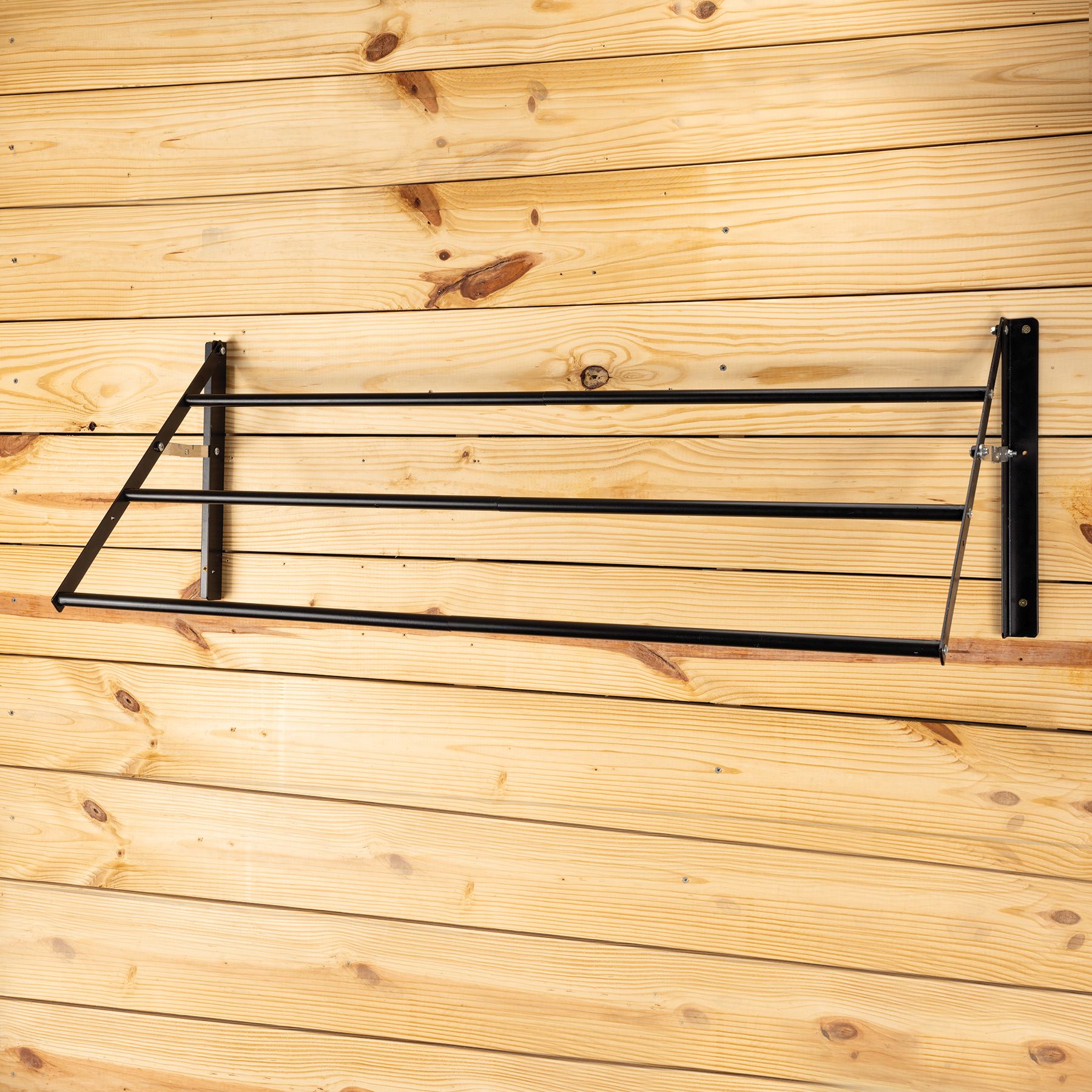 Easy-Up® Tiered Mountable Collapsible Blanket and Pad Rack