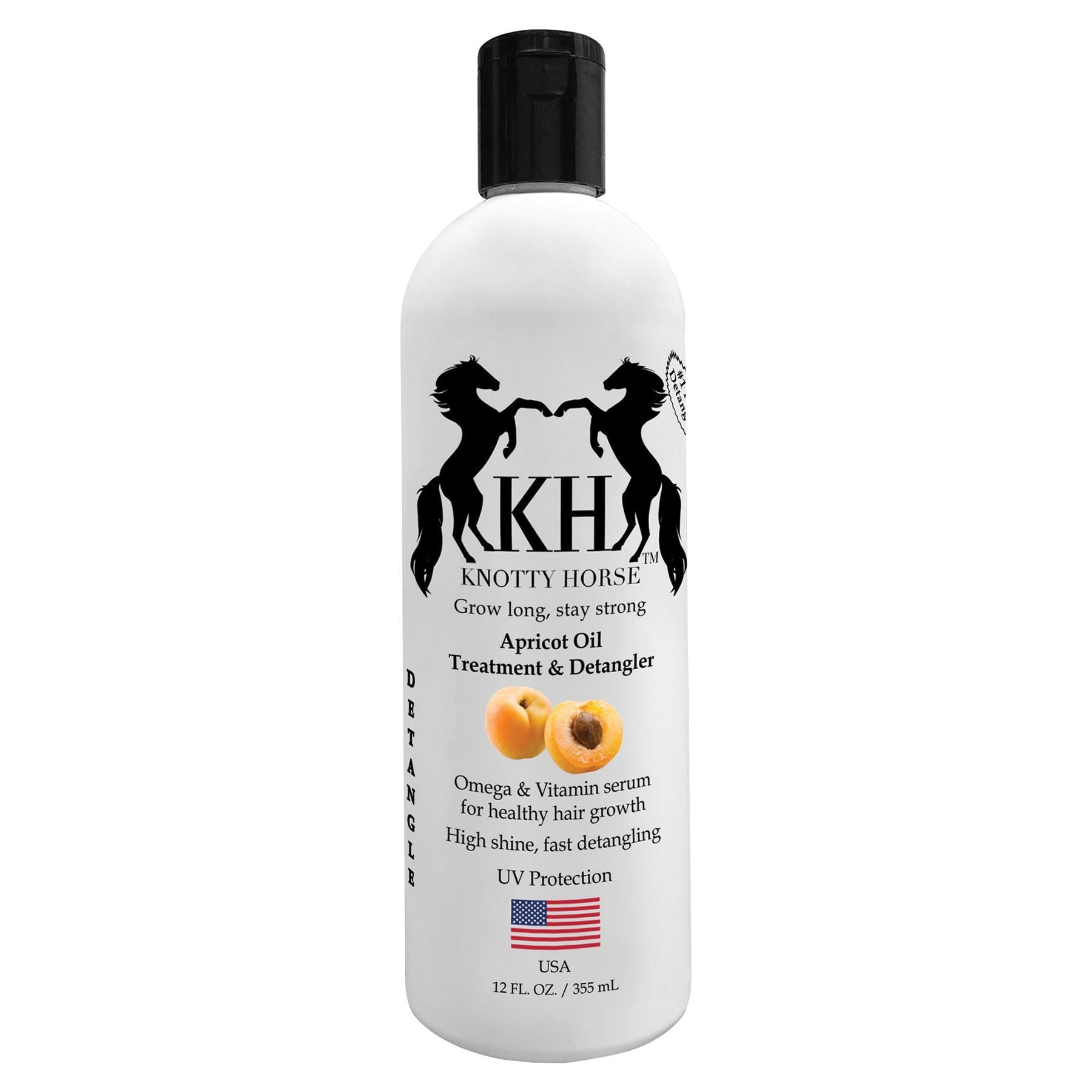 Knotty Horse™ Apricot Oil Detangling Treatment- 12 oz