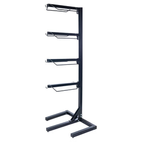 Easy-Up® 4 Tier Swivel Saddle Rack with Tack Hooks