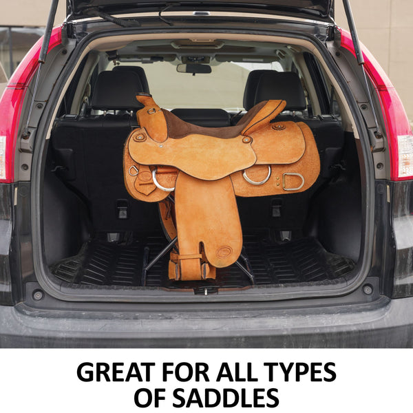Easy-Up® Folding Car Saddle Rack