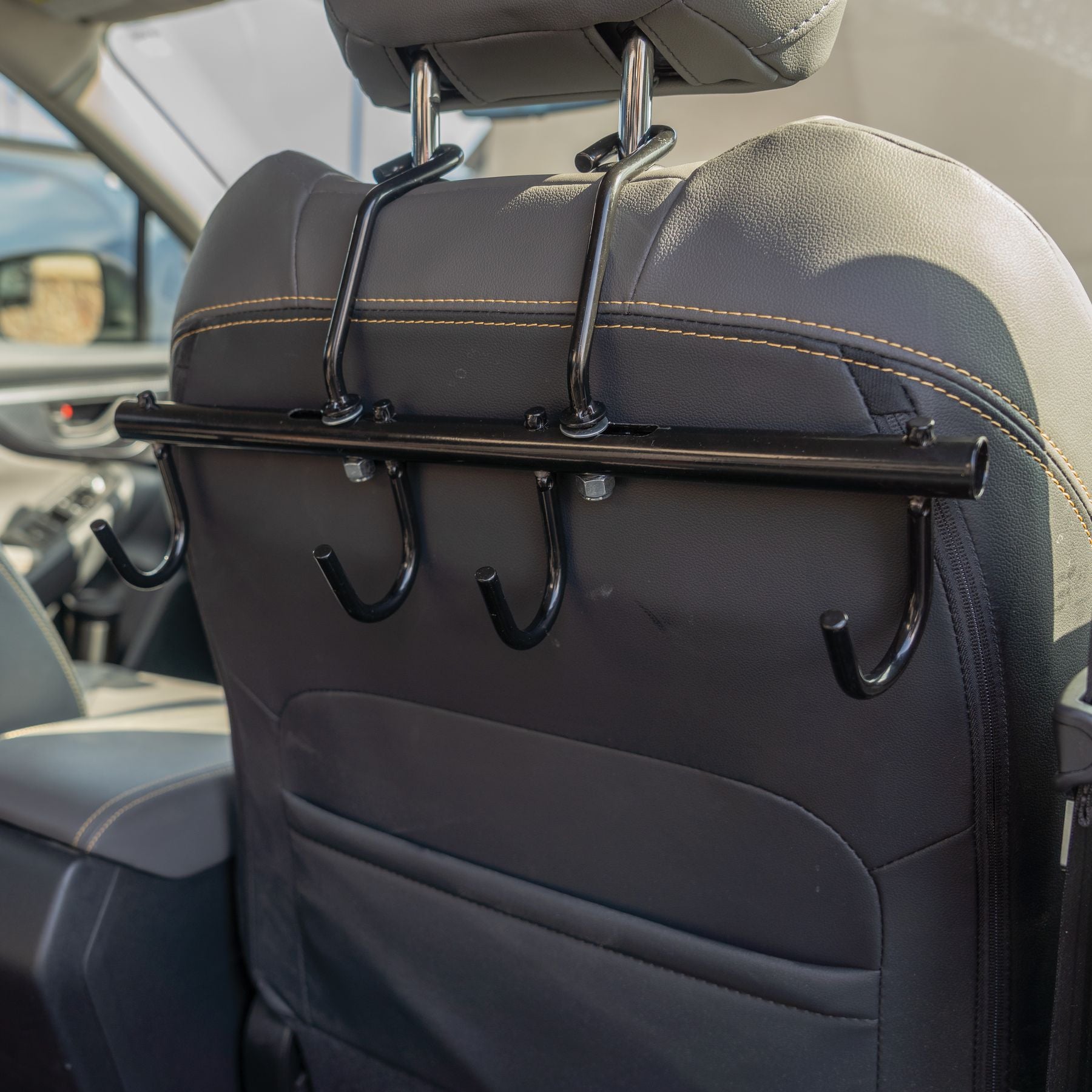 Easy-Up Multi-Hook Swivel Car Tack Rack