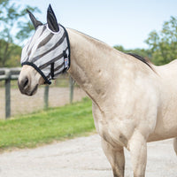 Schneiders® Dura-Mesh Zebra Fly Mask with Ears