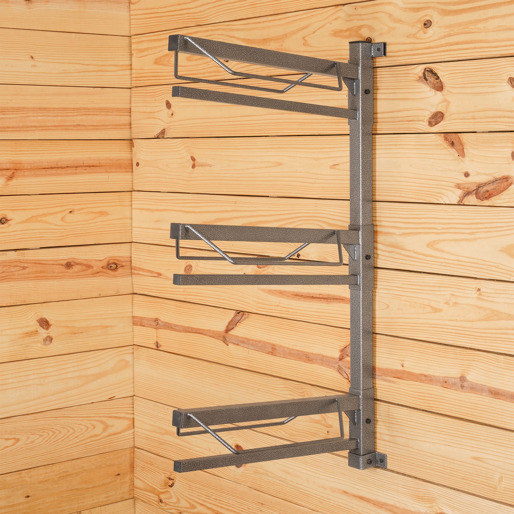 Easy-Up® Pro 3-Tier Saddle Rack with Pad Bars