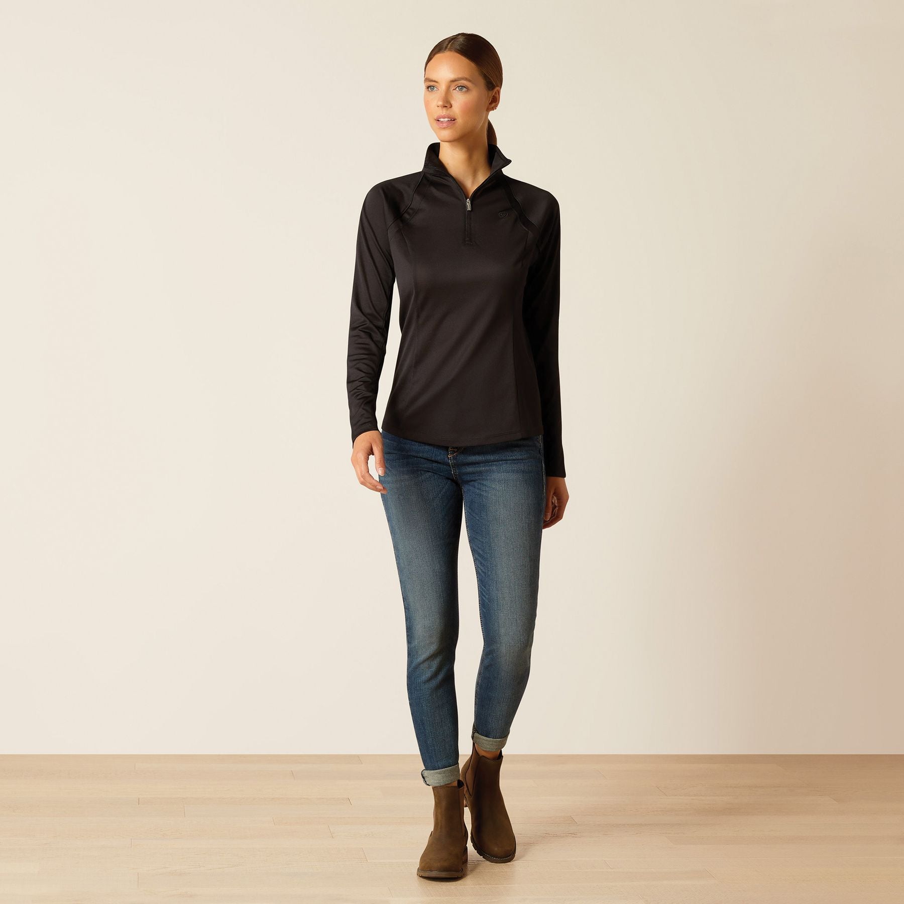 Ariat® Ladies Sunstopper 3.0 1/4 Zip Baselayer
