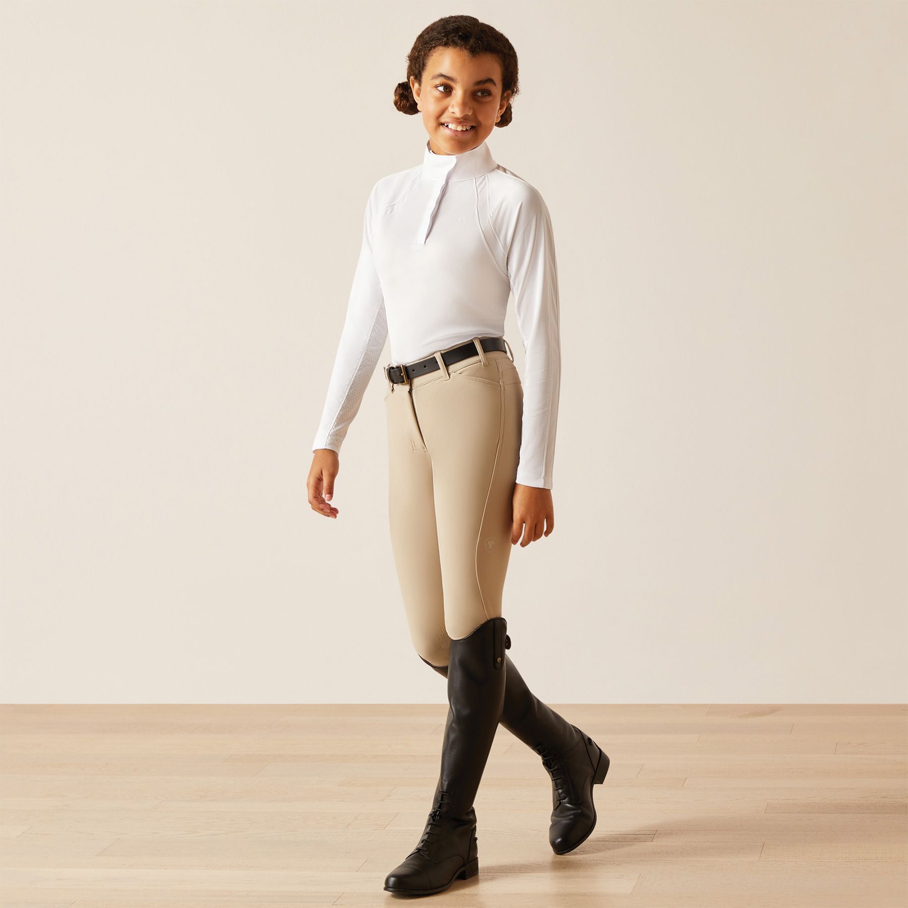 Ariat® Girls Sunstopper 3.0 Show Shirt Long Sleeve