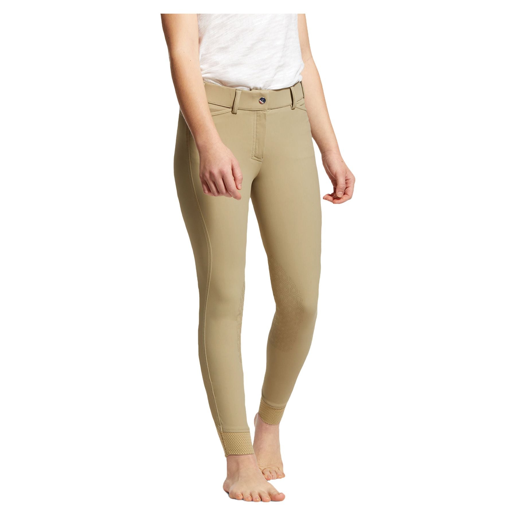 Ariat® Girls Tri-Factor Grip EQ Knee Patch Breeches