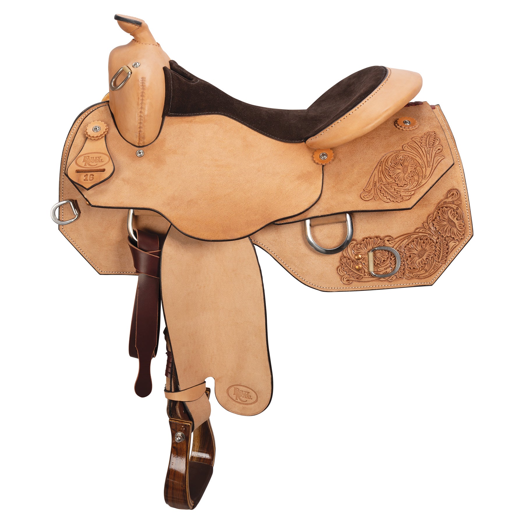Billy Royal® Elite Tooled Roughout Work Saddle