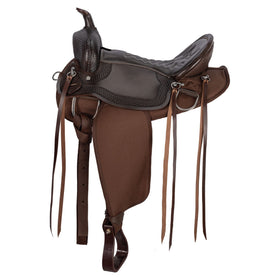 Schneiders® Leather-Cordura Western Trail Saddle II