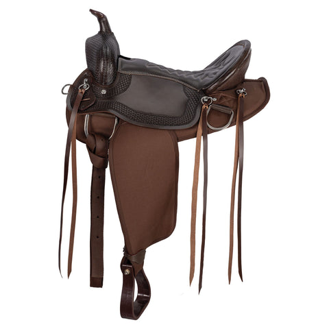 Schneiders® Leather-Cordura Western Trail Saddle II