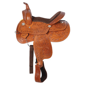 Schneiders® Outlaw Youth Tooled Saddle II