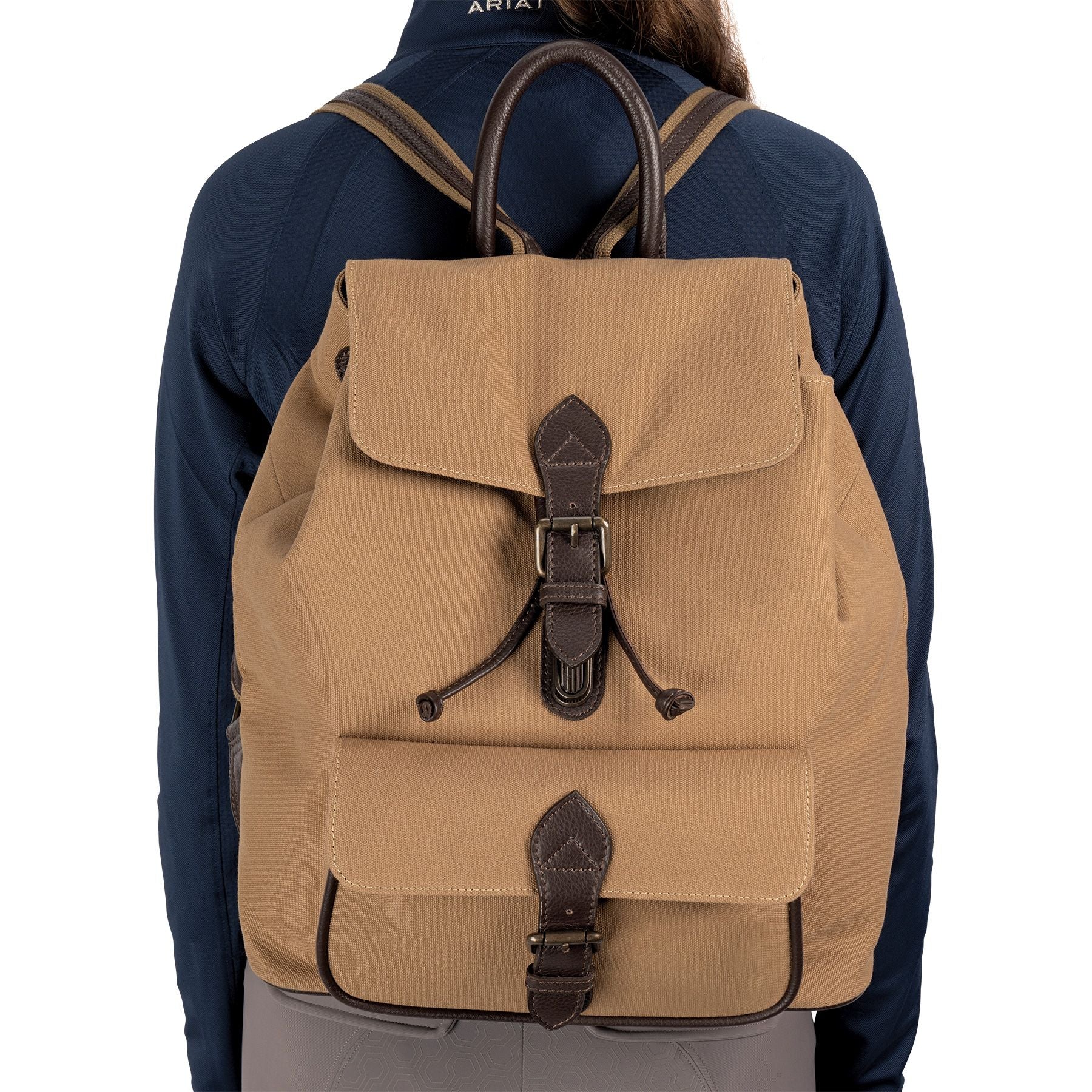 Schneiders® Heritage Canvas and Leather Backpack