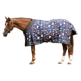 StormShield® Contour Collar Classic II Limited Edition Fox Surcingle 220g Medium Weight Turnout Blanket