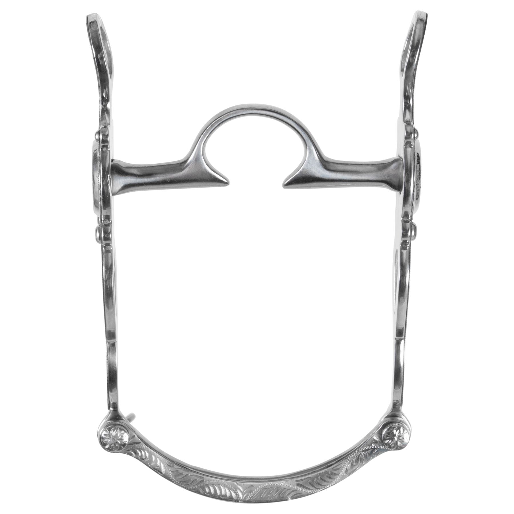 Schneiders® Arabian C Port Engraved Stainless Steel Arabian Show Bit