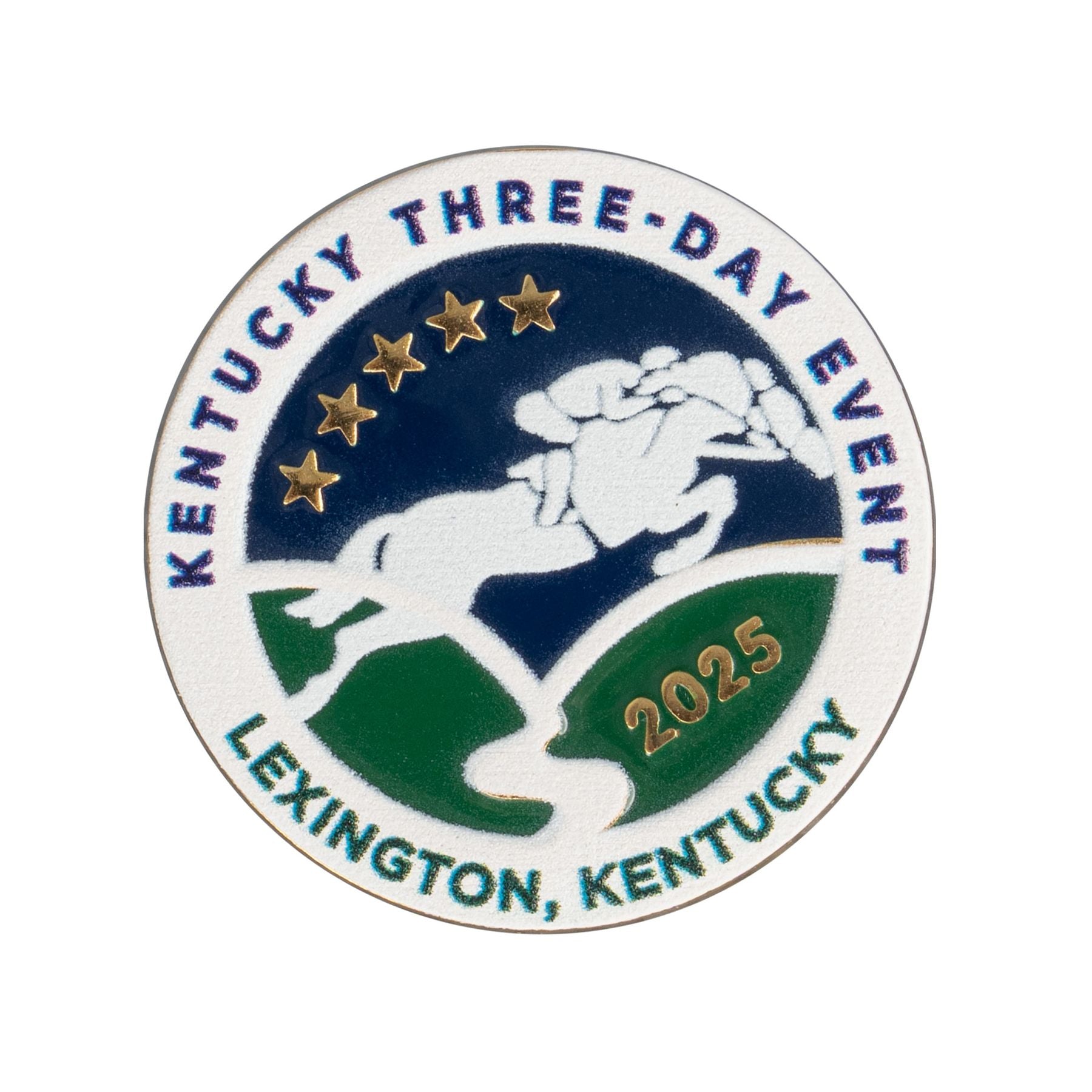 Kentucky Three-Day Event 2025 Logo Lapel Pin