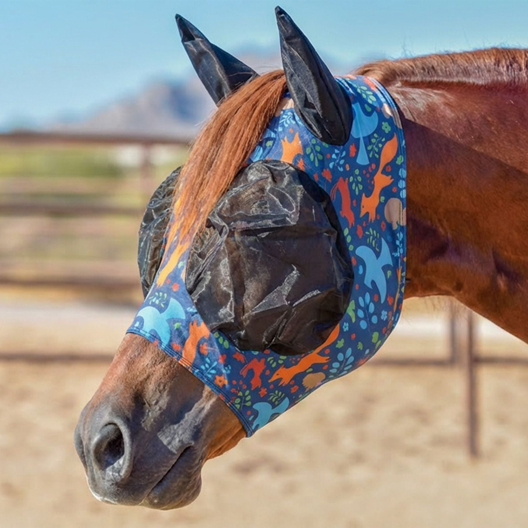蒼*様 ラッセルノ SPRAY CAMO MASK ハイネック サイズ5 GRY Schneiders® UltraFlex® Comfort Plus Bug Eye Woodland Pull-On Fly Mask