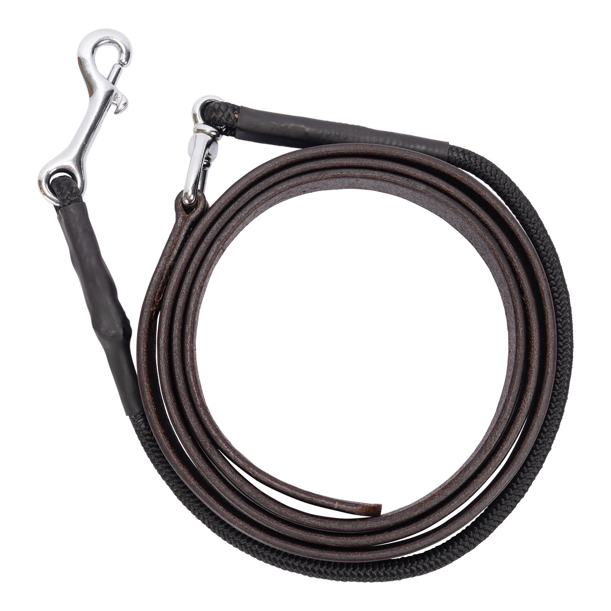 Billy Royal® Leather Show Lead with Cord - 6 ft