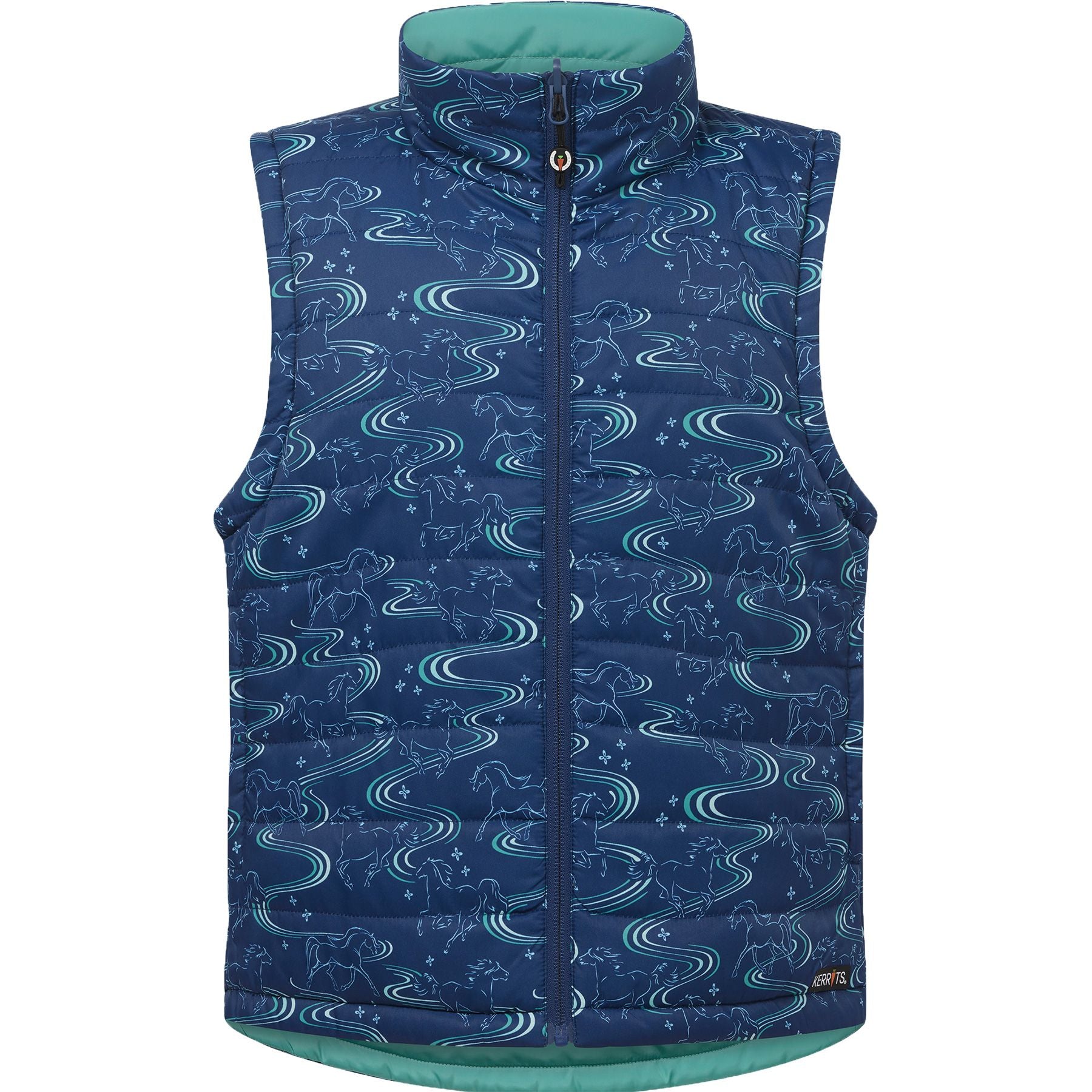 Kerrits® Kids Ride the Wind Reversible Quilted Vest