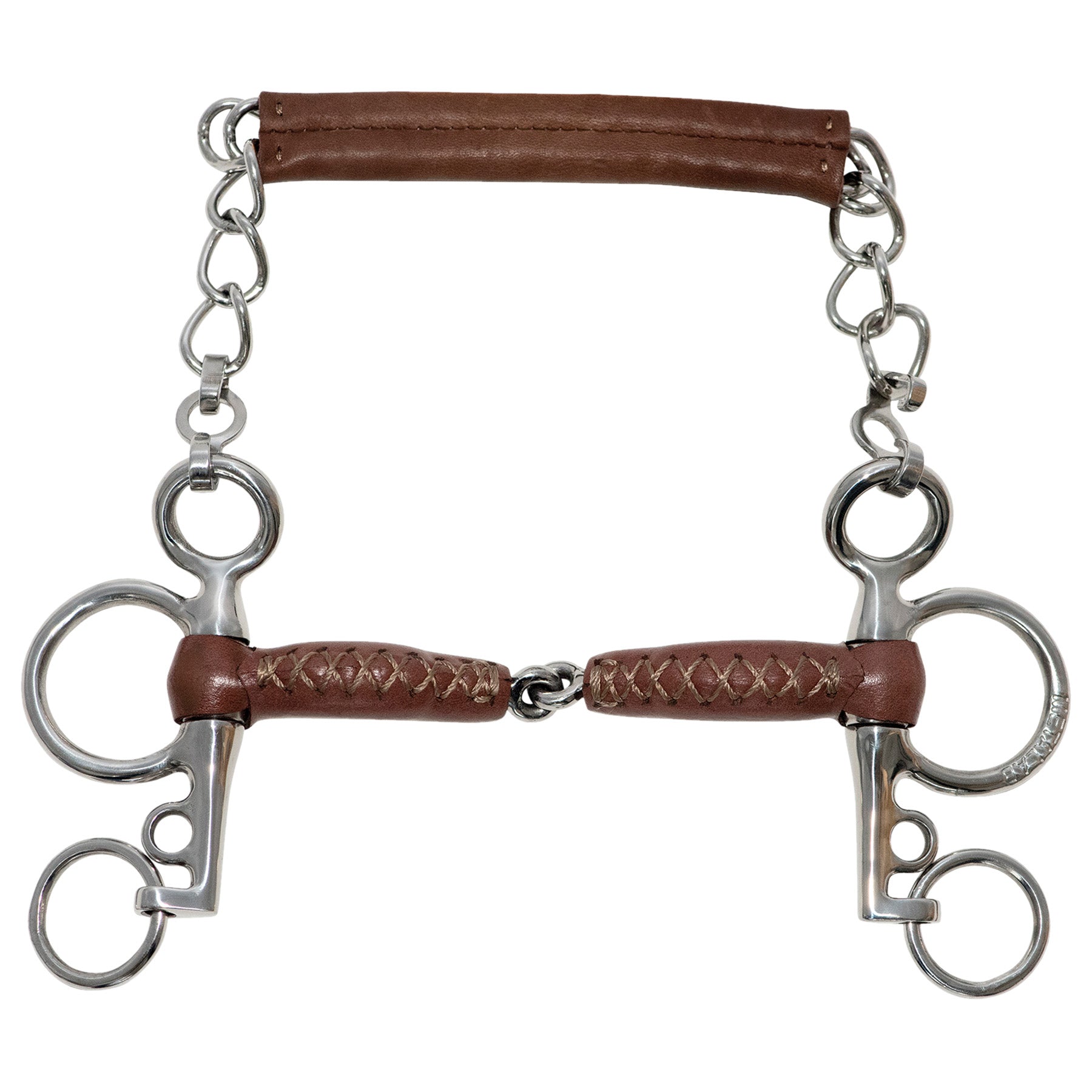 Metalab® Pelham Short Lever Leather Bit - 5 1/4"