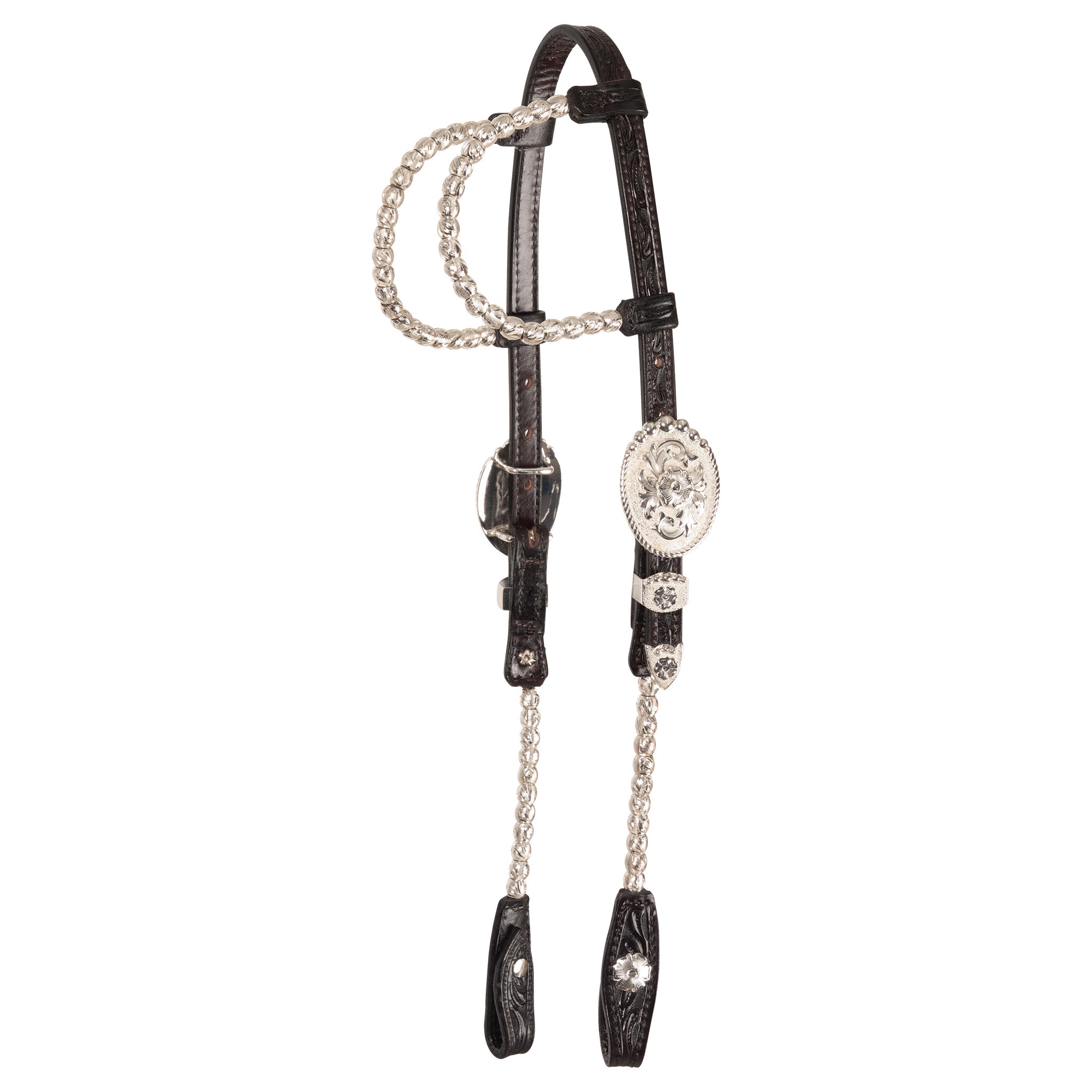 Billy Royal® Bainbridge Classic Two Ear Silver Show Headstall II
