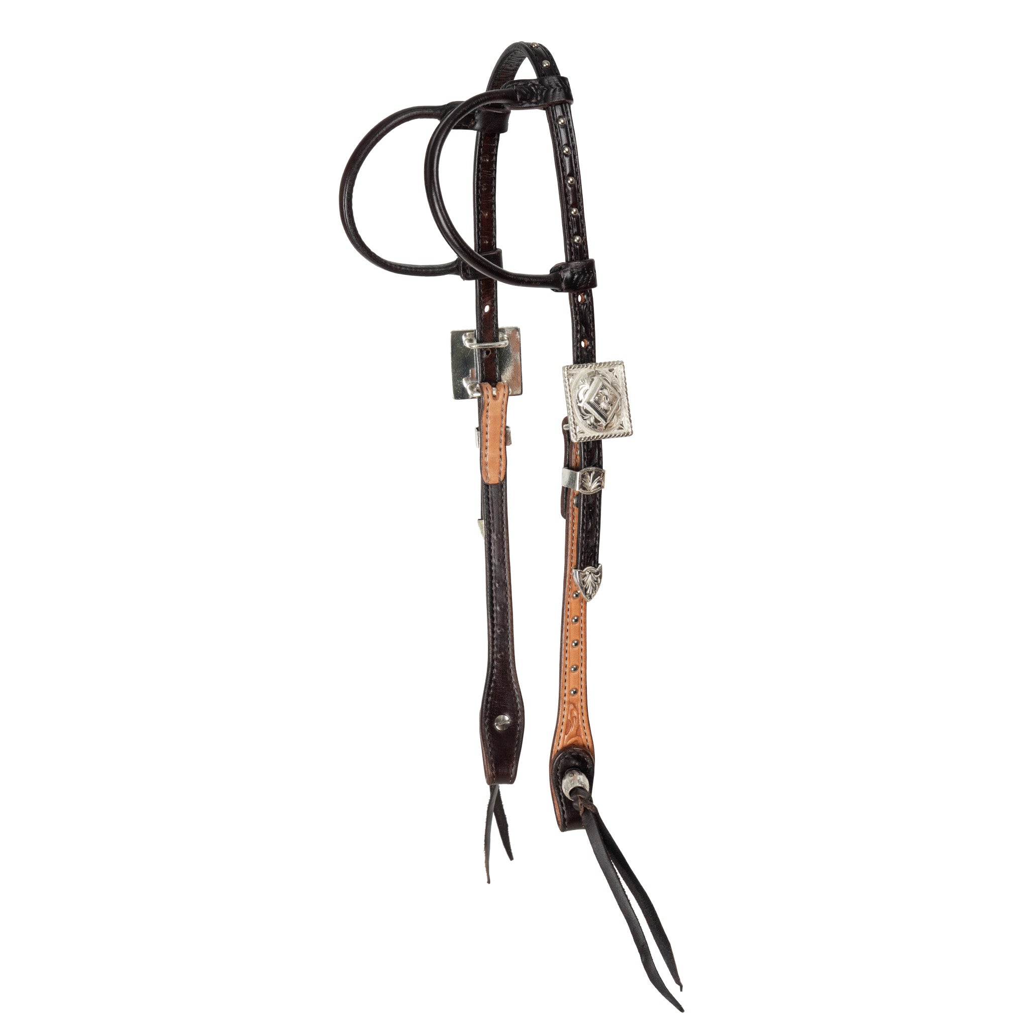 Billy Royal® Phoenix Two Ear Silver Show Headstall II