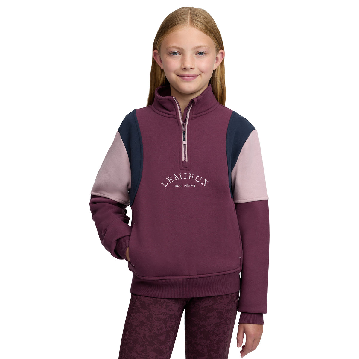 LeMieux® Young Rider Viola Quarter Zip Sweatshirt