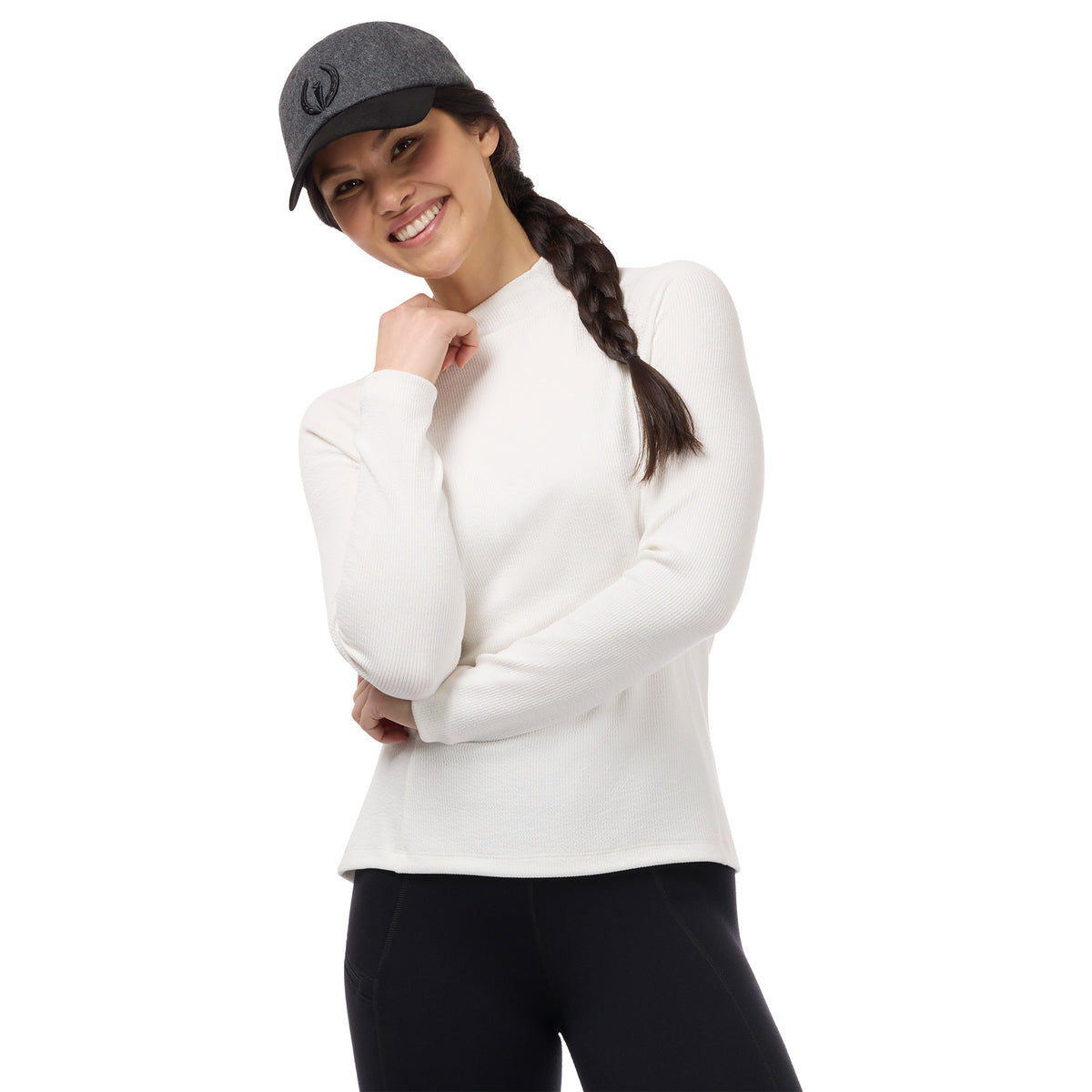 Kerrits® Align Textured Mock Neck Top