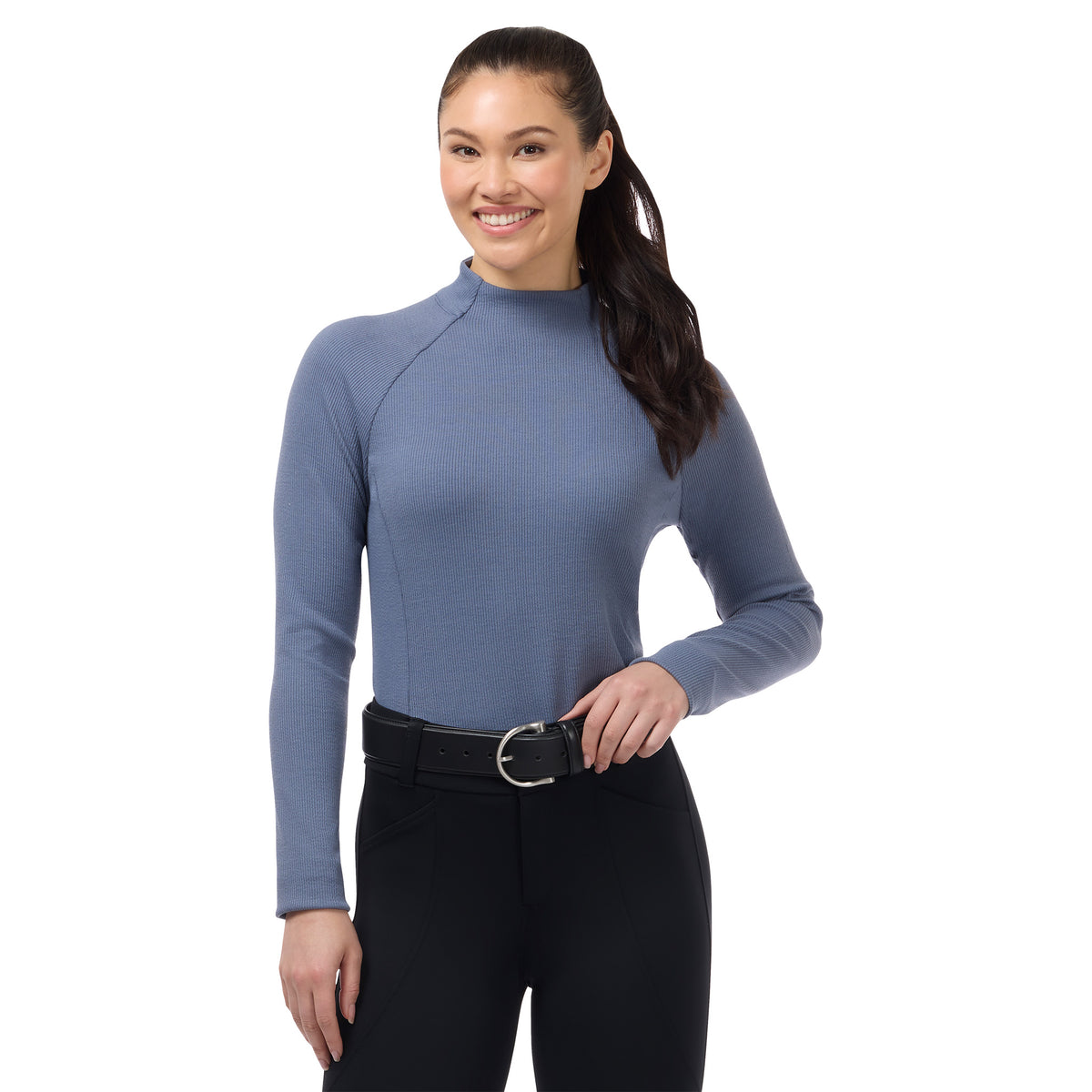 Kerrits® Align Textured Mock Neck Shirt